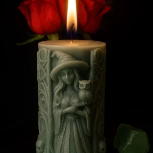 The Grove Keeper and Owl Candle