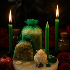 Prosperity ritual bath kit by Sabrina from Wicks and Wisdom