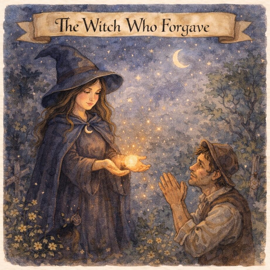 The witch who forgave from witch bedtime stories by wicks and wisdom